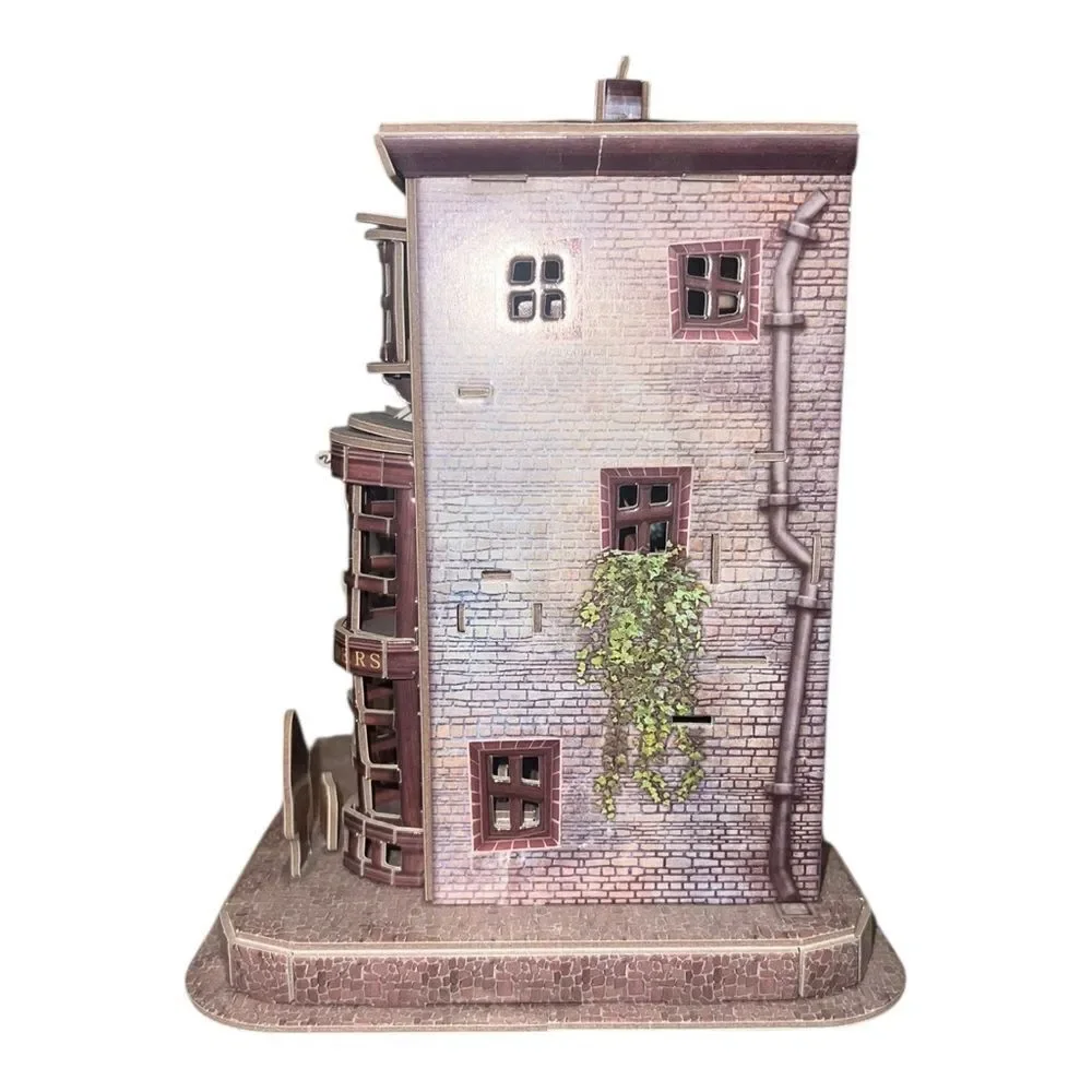 3D Puzzle Harry Potter Ollivanders Wand Shop 66 Pc 3D Jigsaw Assembled